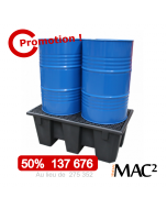 BAC DE RETENTION PEHD 220L